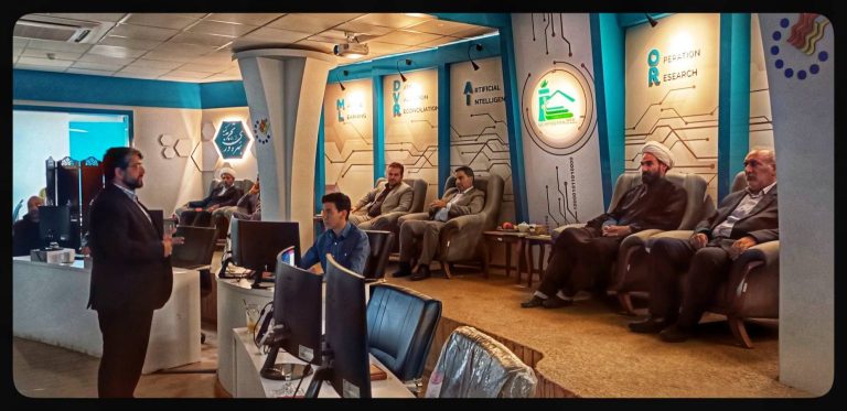 بازدید امام جمعه، فرماندار و مدیران ارشد شهرستان طرقبه و شاندیز و آبفای استان خراسان رضوی از شرکت بهپویان