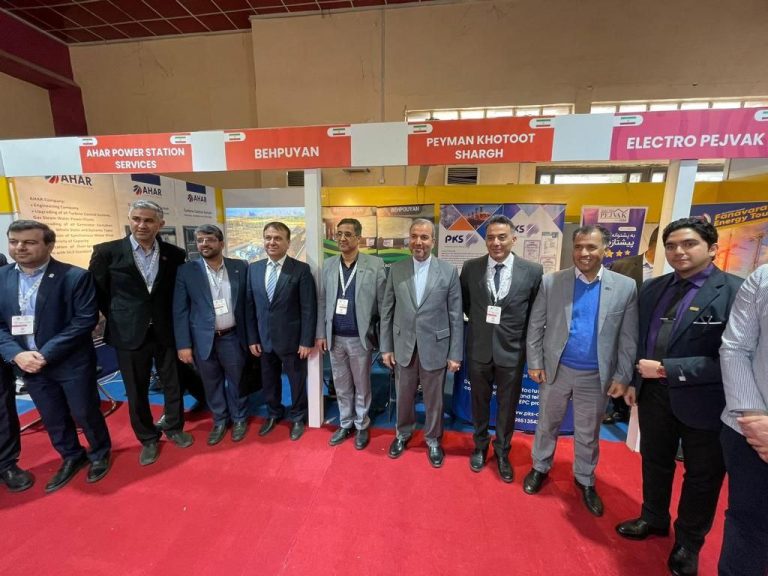 حضور شرکت بهپویان در هشتمین نمایشگاه بین المللی برق و انرژی در بغداد
