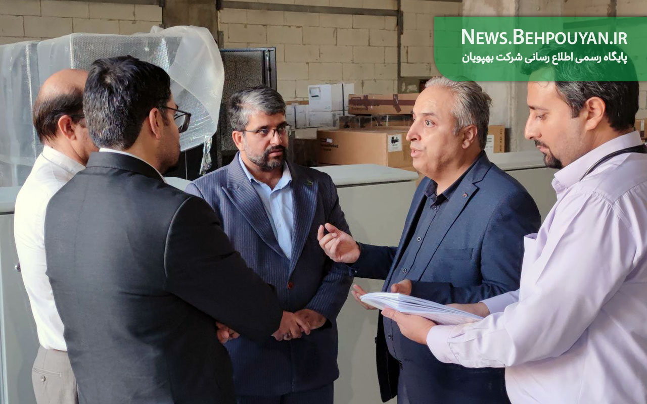 بازدید جمعی از مدیران آبفا کشور از شرکت دانش بنیان بهپویان